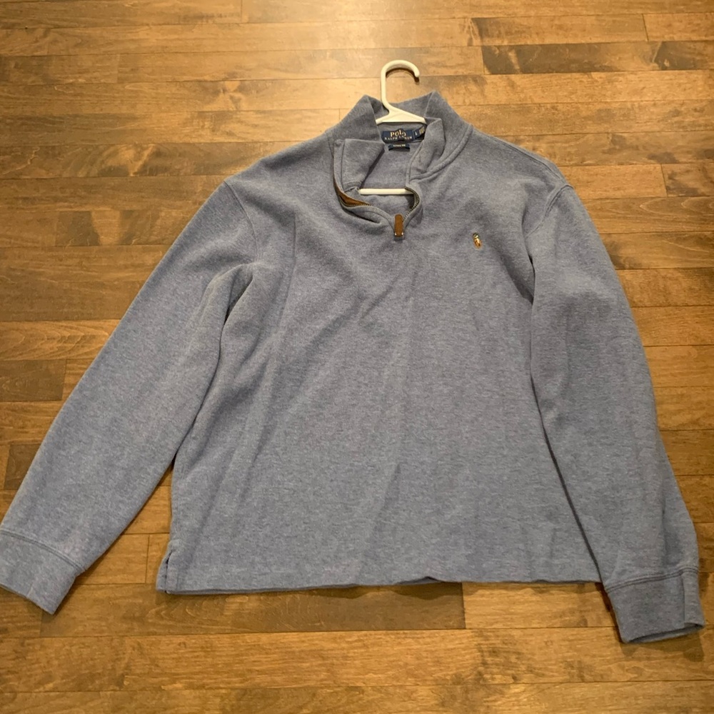 Polo Jersey quarter zip pullover